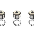 For 99-03 Ford F250 SUPER-DUTY 7.3L Diesel Turbo Fuel Filter With Cap 3pc