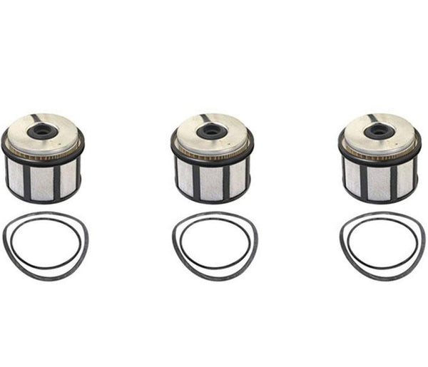 For 99-03 Ford F250 SUPER-DUTY 7.3L Diesel Turbo Fuel Filter With Cap 3pc