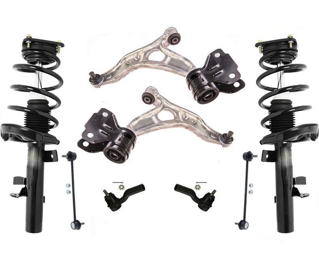Enlaces de varillas de acoplamiento de brazos de control de puntales completos delanteros para Focus 2.0L no Turbo 12-18