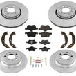 Fits 08-09 Volvo S60 2.5T Sedan With The 316MM 12.5" Front Brake Rotors Pads
