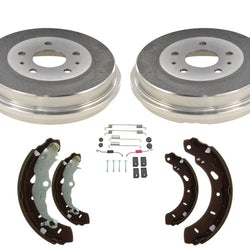Fits 2012-2018 Ford Focus S SE  Rear Drums Brake Shoes 4Pc Kit