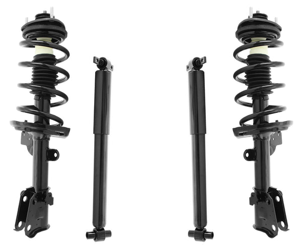 Front Complete Strut Spring Assembly & Rear Shocks For Honda Pilot 2009-2015