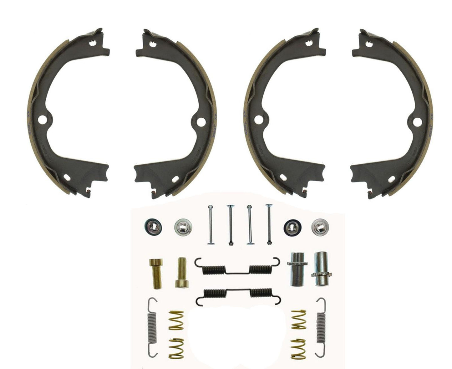 Kit de 2 piezas de zapatas y resortes de freno de emergencia para estacionamiento trasero para Honda Pilot 2016-2020