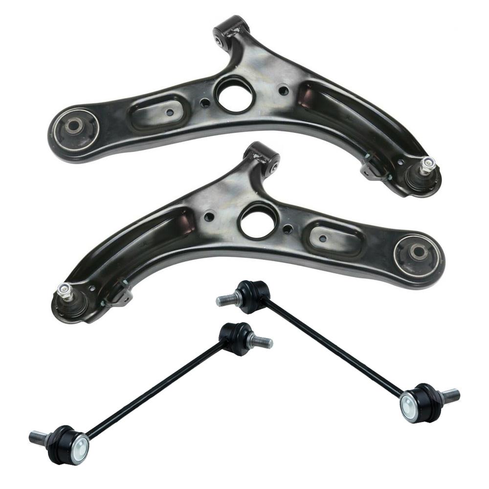 Front Lower Control Arms Sway Bar Links for Hyundai Elantra 2011-2016