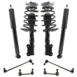 Complete Spring Struts & Shocks Fits For Front Wheel Drive Base Volvo S60 01-09