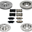 Disc Rotors & Ceramic Brake Pads for Hyundai Genesis 3.8L 12-14 4 Door Sedan