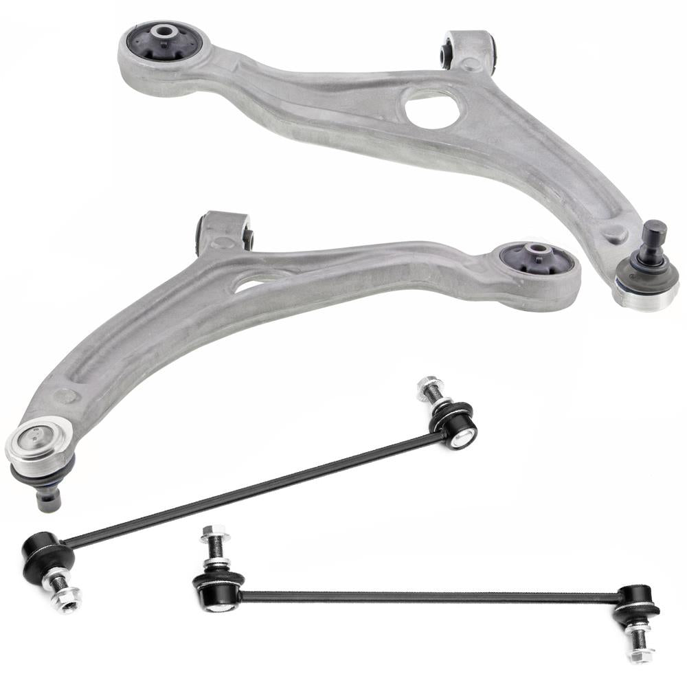 Enlaces de barra estabilizadora de brazos de control inferiores delanteros para Hyundai Sonata 2.4L 2011-2014