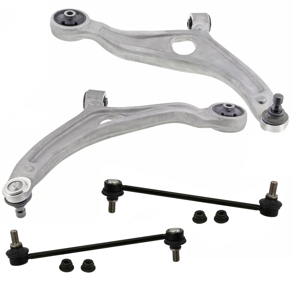 Front Lower Control Arms Sway Bar Links for Kia Optima 2.4L 2011-2015