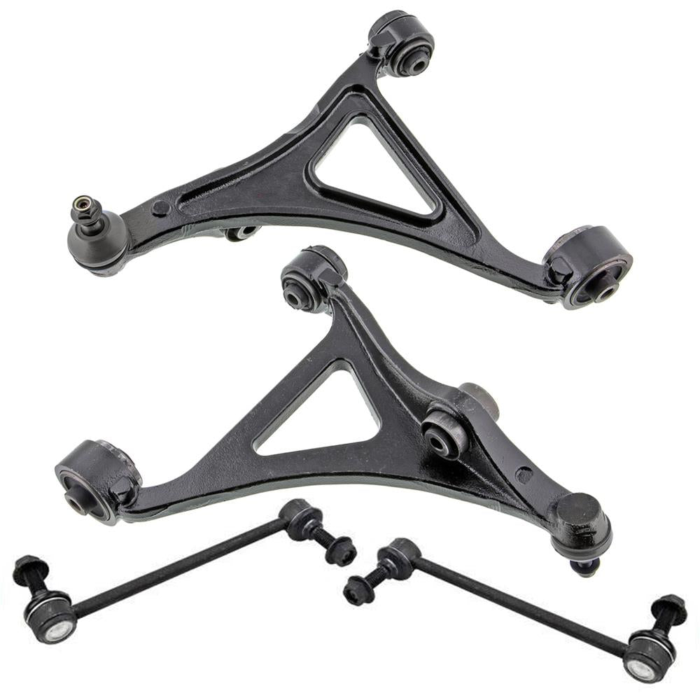 Enlaces de barra estabilizadora de brazos inferiores de tracción delantera en todas las ruedas para Dodge Charger 3.6L 2011-2019