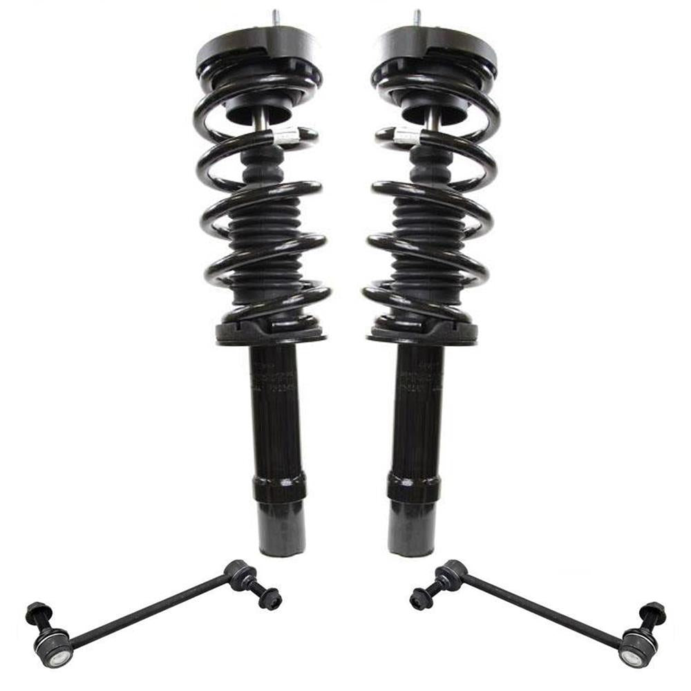 Puntales de tracción delantera en todas las ruedas y enlaces de barra estabilizadora para Dodge Charger 3.6L 2011-2019