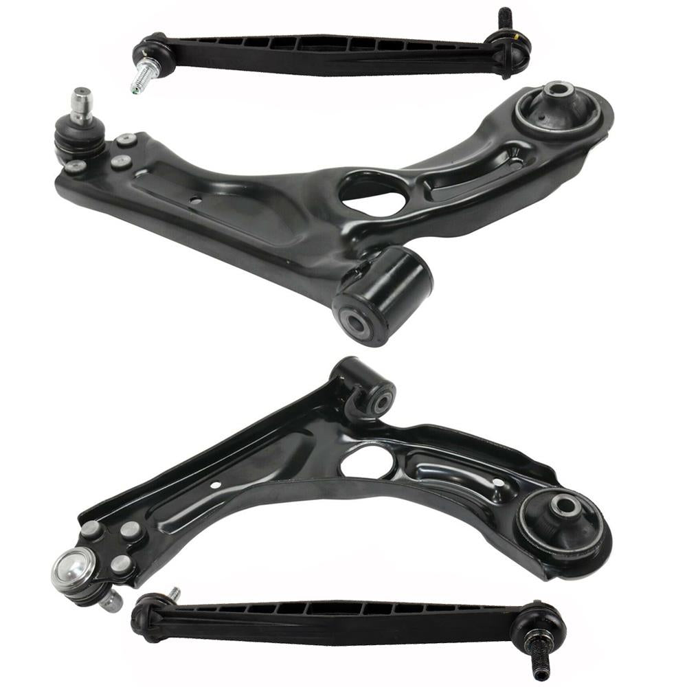 Brazos de control inferiores delanteros y enlaces de barra estabilizadora para Chevrolet Sonic 1.4L 2012-2020