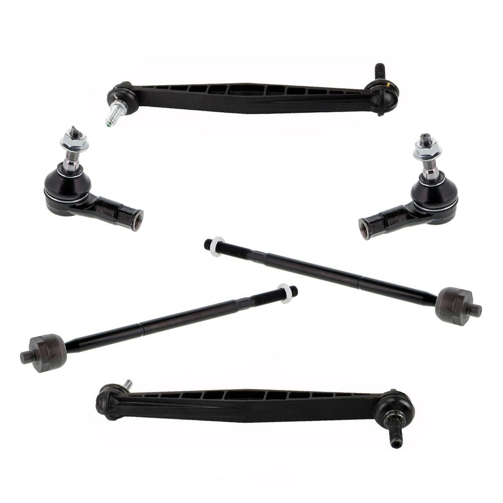 Front Sway Bar Links Inner & Outer Tie Rods for Chevrolet Sonic 2012-2019