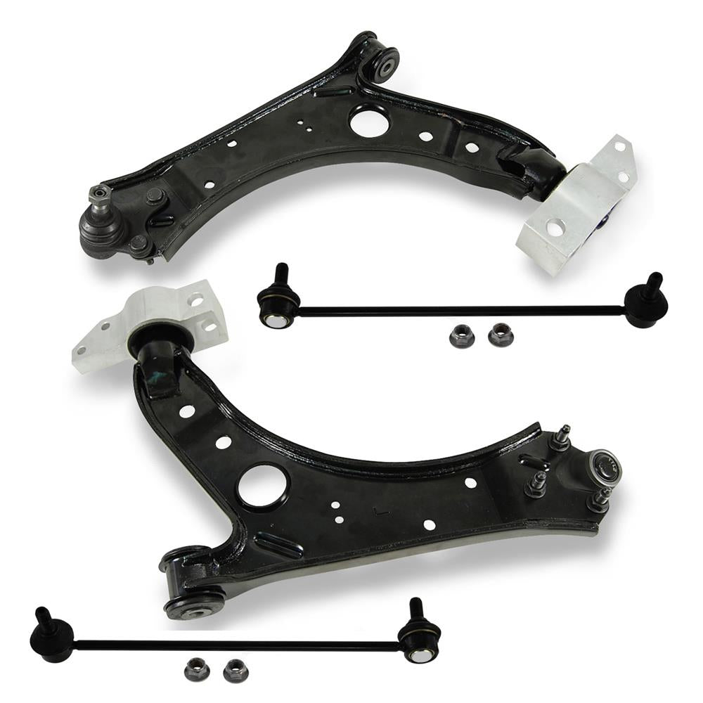 Enlaces de barra estabilizadora de brazos de control inferiores delanteros para Volkswagen Jetta 2.0L 2011-2018