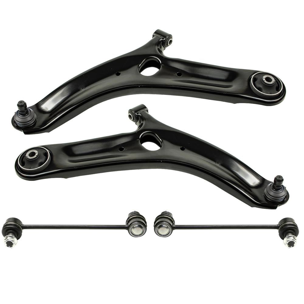 Front Lower Control Arms Sway Bar Links for Kia Soul 2010-2013