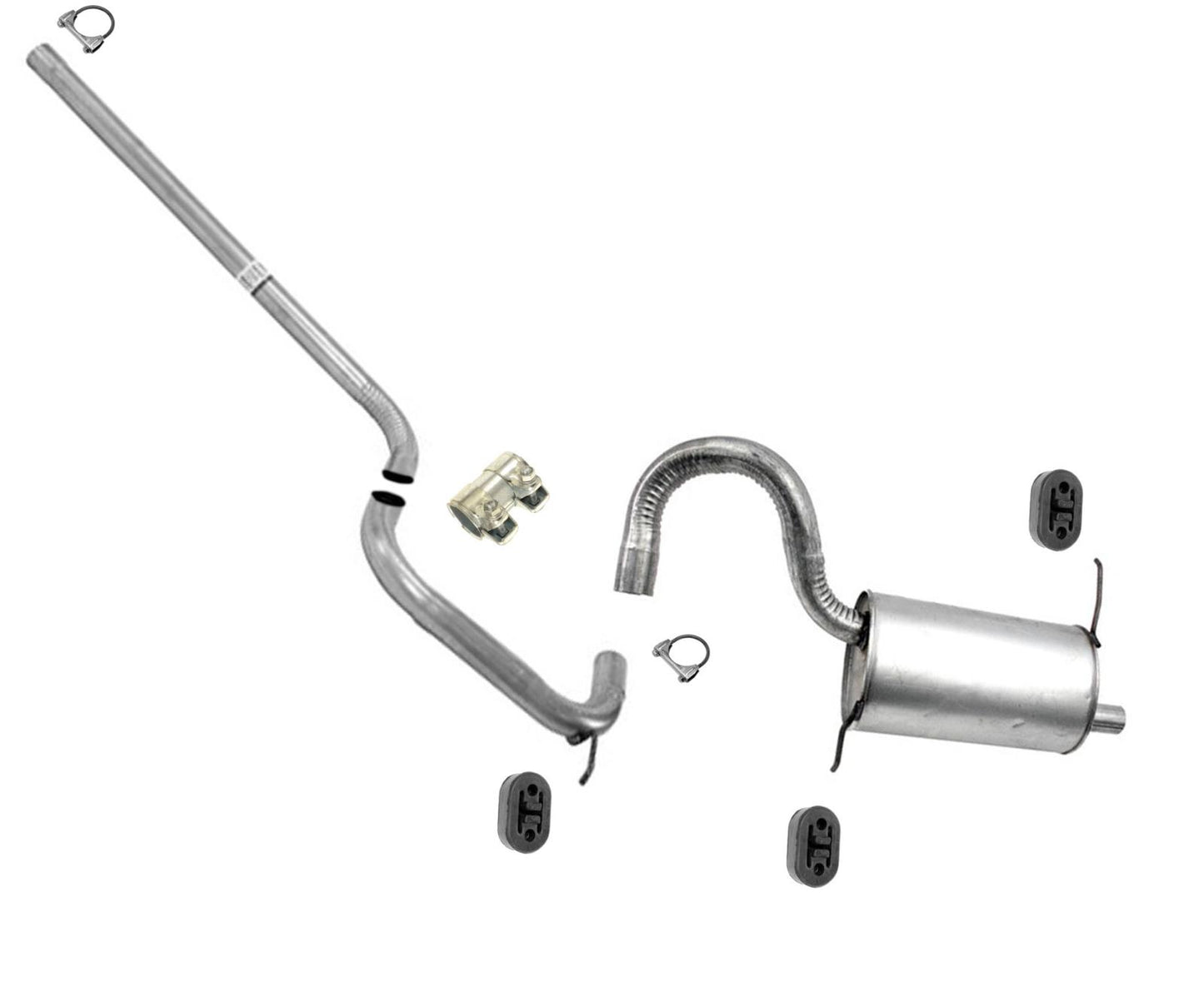 Fits For Chrysler 01-2010 PT Cruiser 2.4L Non Turbo Muffler Exhaust Pipe System