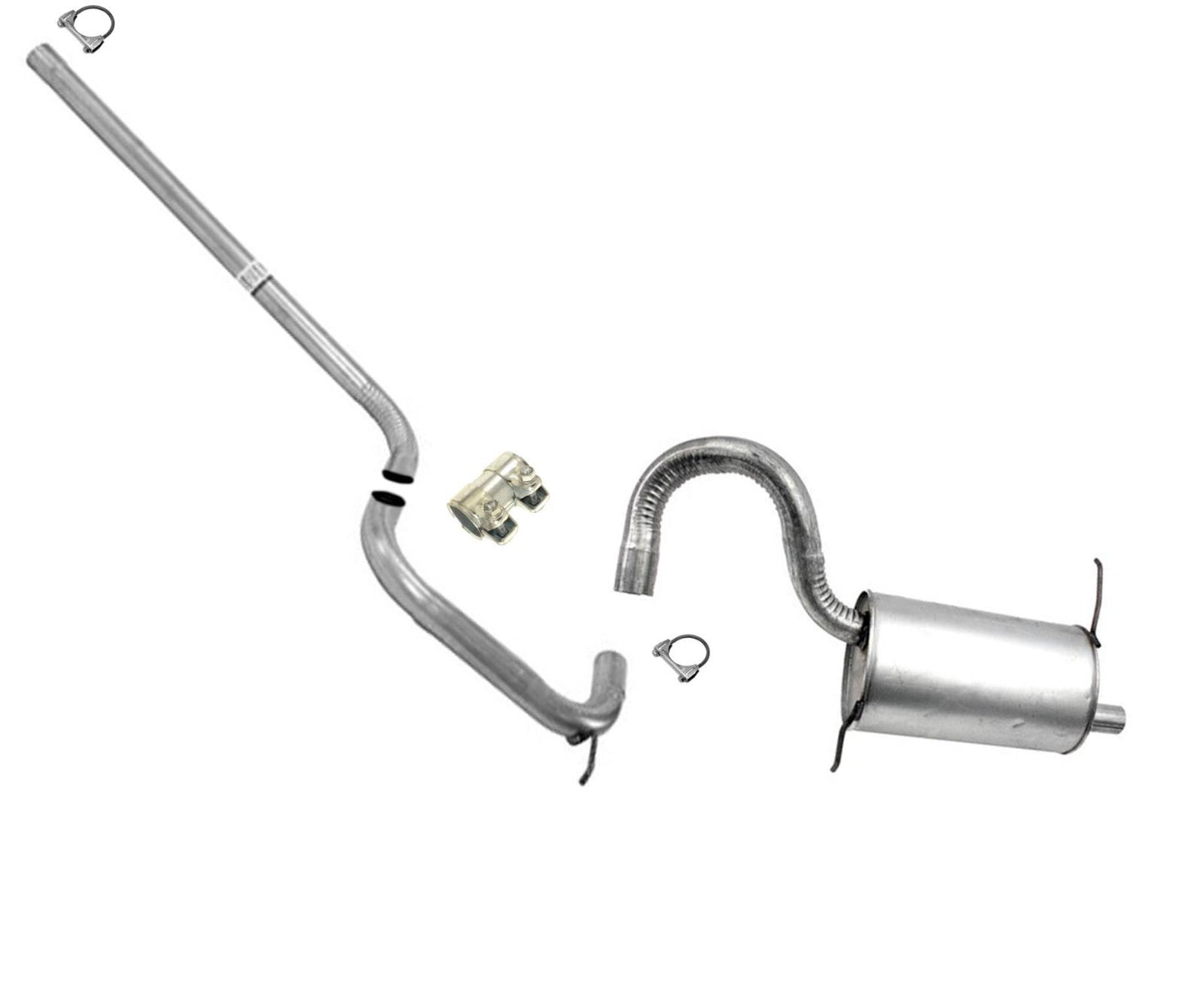 For 01-10 Chrysler PT Cruiser 2.4 Natural Aspirated Muffler Exhaust Pipe System