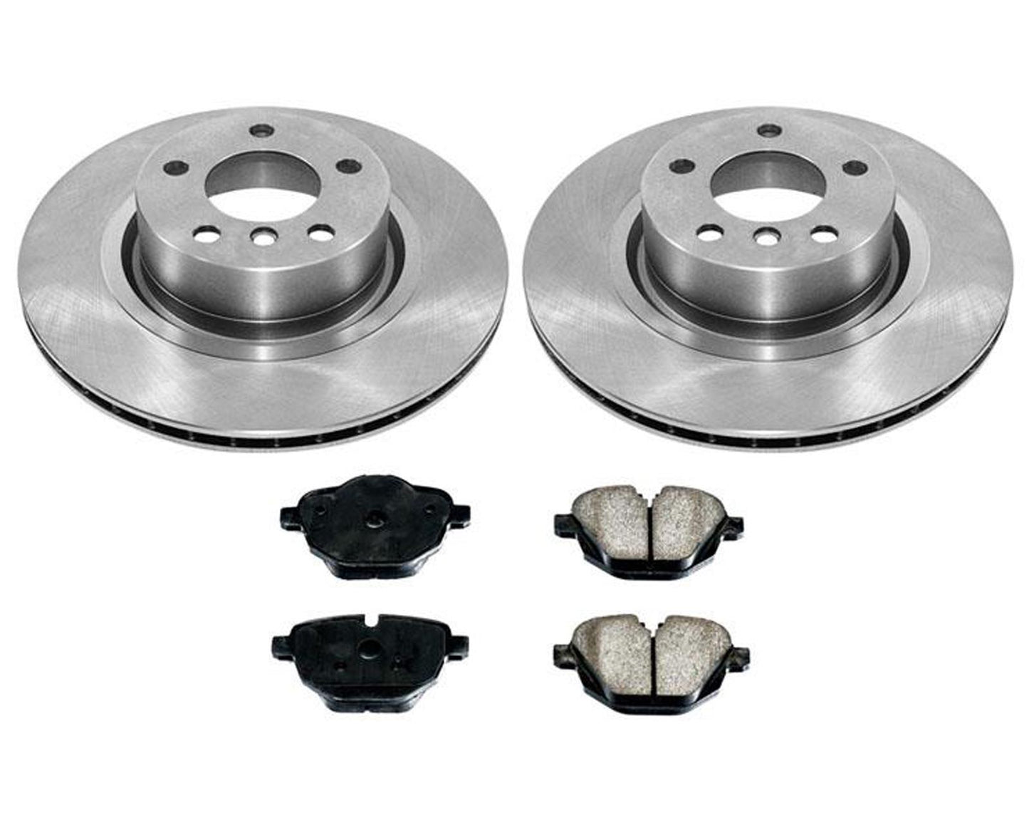 Rotores de freno de disco trasero Pastillas de cerámica traseras para BMW X3 3 piezas TRASERA 11-17