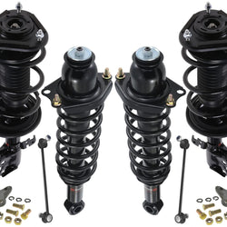 Fits 09-13 Corolla Built In Japan Front & Rear Complete Struts Links Ball Joints