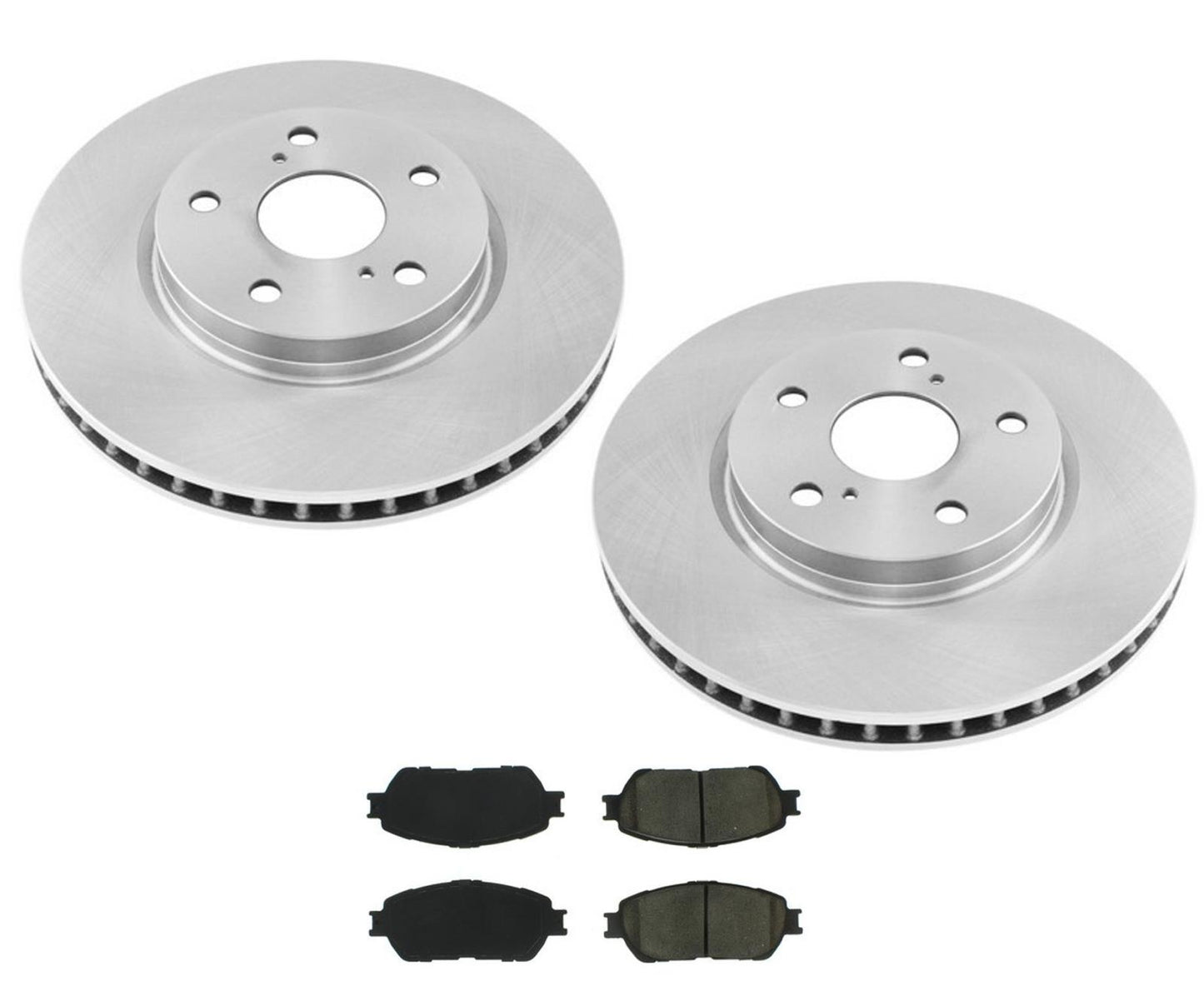 2002 2003 Lexus ES300 3.0L Freno delantero (2) rotores y pastillas de cerámica
