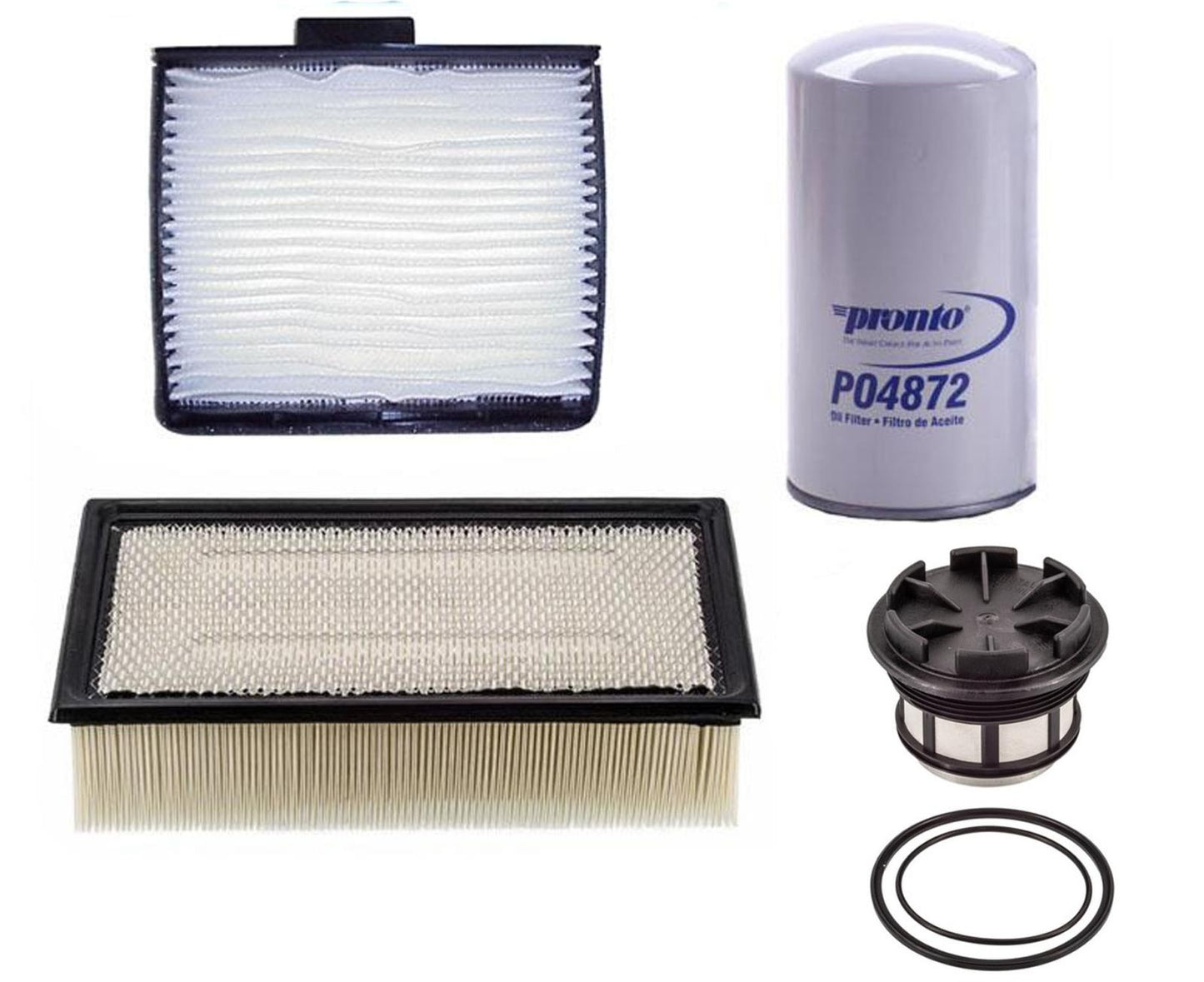 Fits For 99-03 Ford 7.3 Powerstroke Diesel Engine Air Cabin Air Fuel Filters 4pc