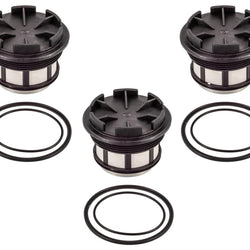 Fits 99-03 E350 F250 F350 F450 F550 SUPER-DUTY 7.3L Diesel Turbo Fuel Filter 3pc