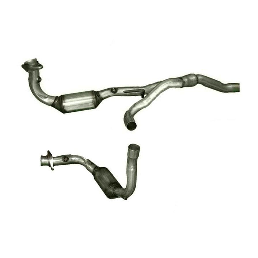 Engine Y Pipe Dual Catalytic Converters Fits for 2008-2013 for Jeep Liberty 3.7L