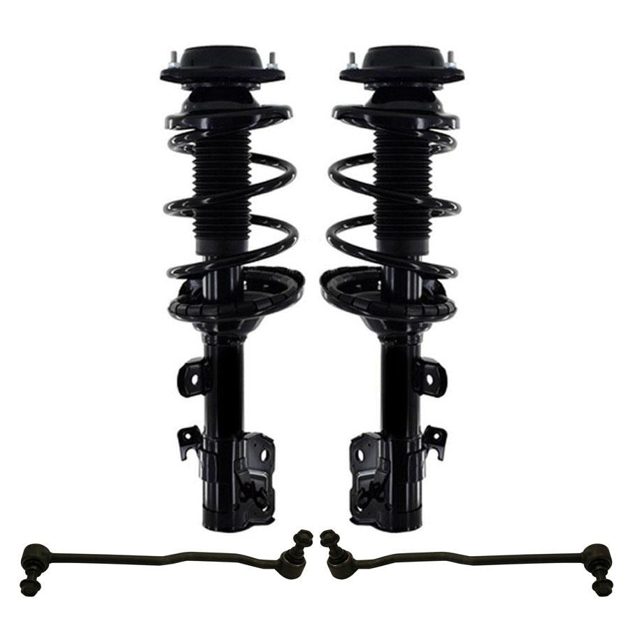 Front Complete Spring Struts with Sway Bar Links for Subaru Outback 2015-2017
