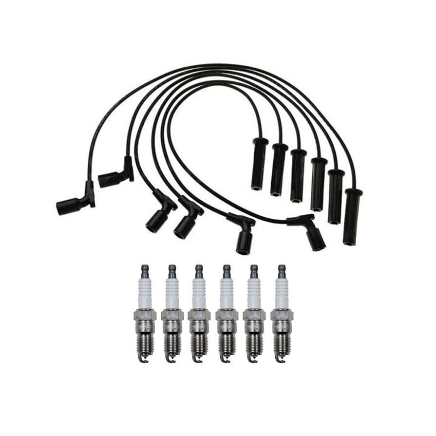Cables de encendido y bujías 100% nuevos GMC Savana 1500 y Sierra 2008-2013 4.3L