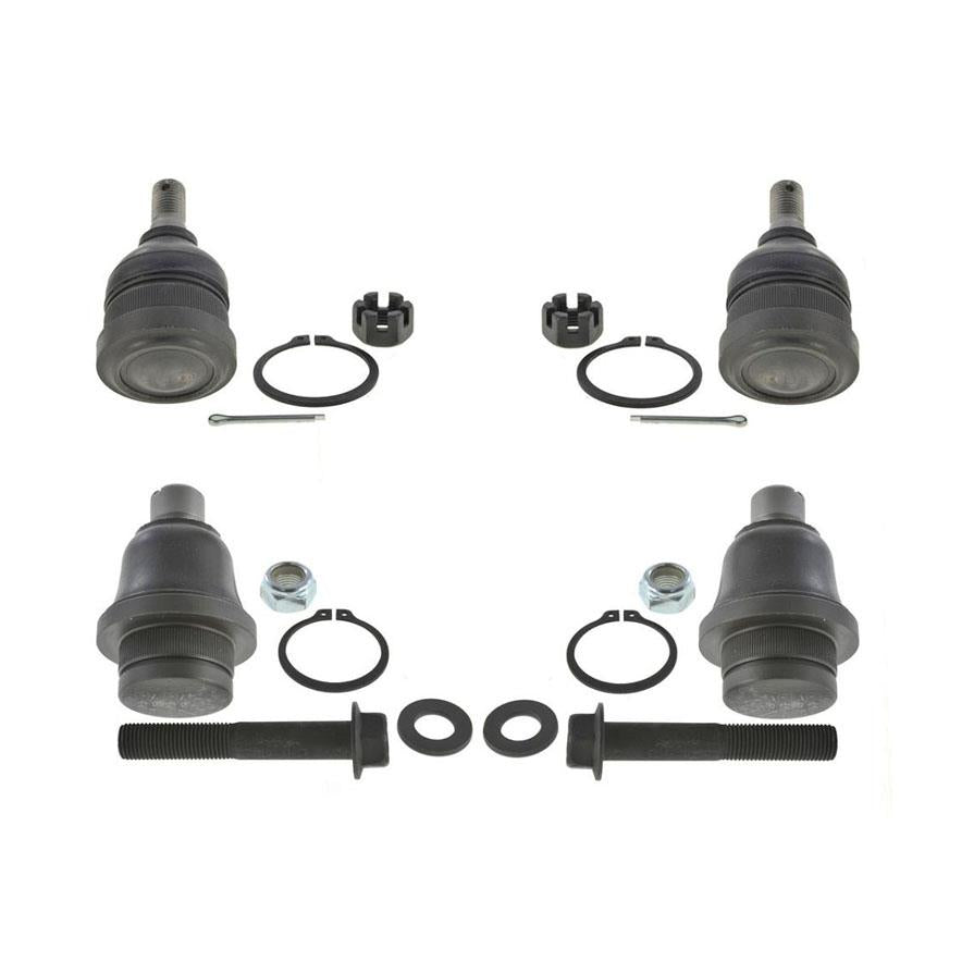 05-14 Frontier 05-12 Pathfinder 05-15 Xterra Kit de 4 juntas de bola delanteras superiores e inferiores