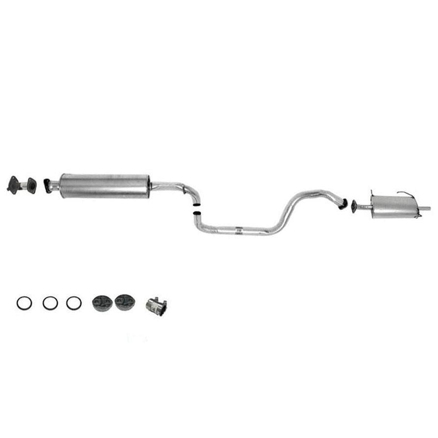Sistema de escape silenciador de tubo intermedio para Infiniti I30 1997-1999