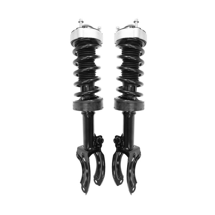 Puntales de resorte helicoidales completos delanteros para Volkswagen Touareg 2011-2017