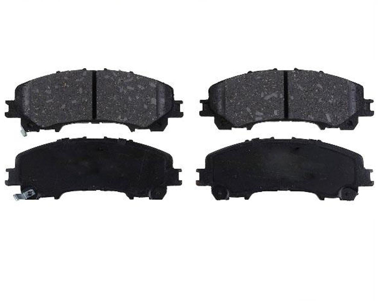 Pastillas de freno delanteras para Rogue 2014-2016 con pastillas de cerámica para asientos de 3 filas NUEVO ESTILO DE CUERPO