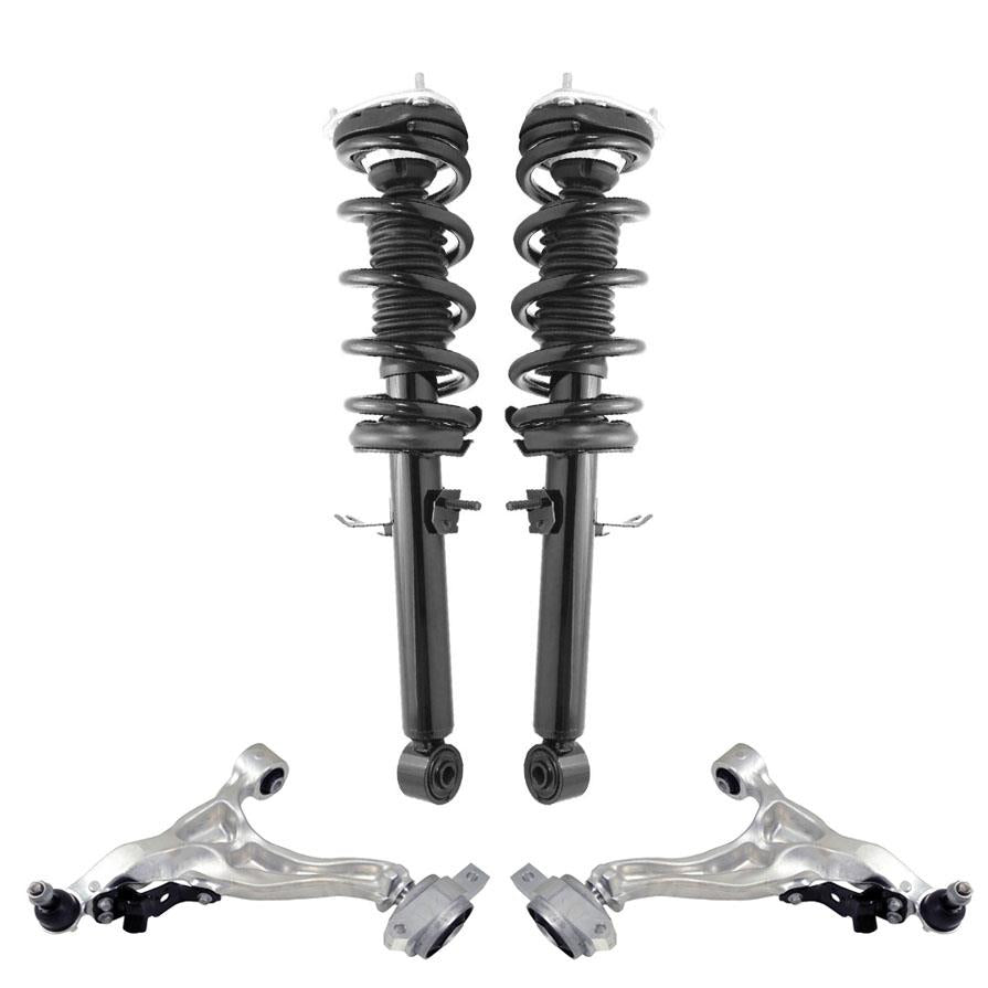 Front Complete Struts & Lower Control Arms For Nissan 370Z 2009-2020