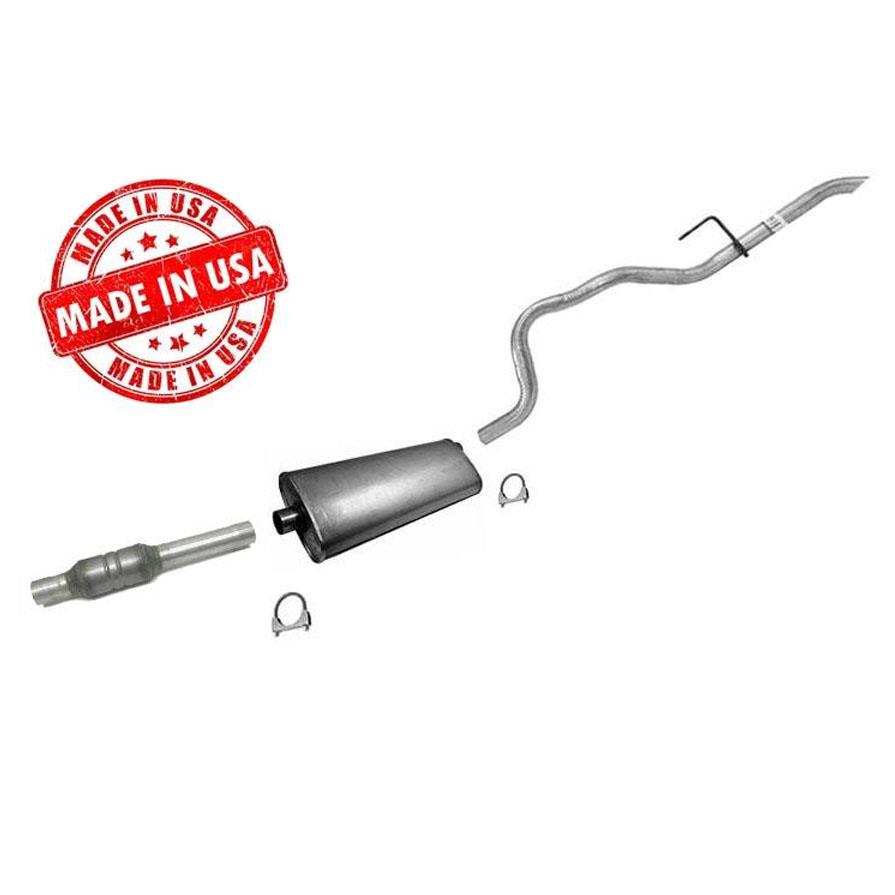 02 a 2004 para Grand Cherokee 4.0L sistema de tubo silenciador de escape W convertidor