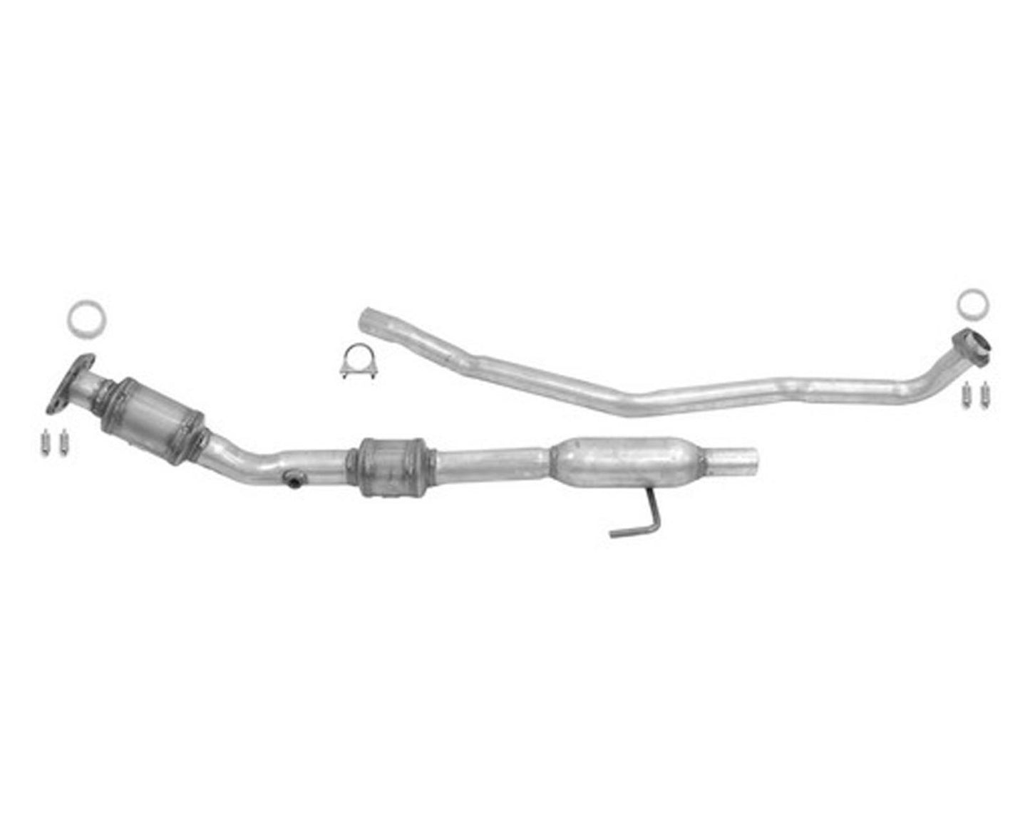 Conjunto de resonador y convertidor catalítico trasero para Toyota Corolla 1.8L 2014-2019