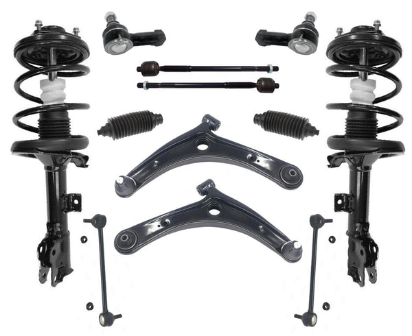 Front Complete Coil Spring Struts 2011-2018 for Mitsubishi Outlander Sport 12pc