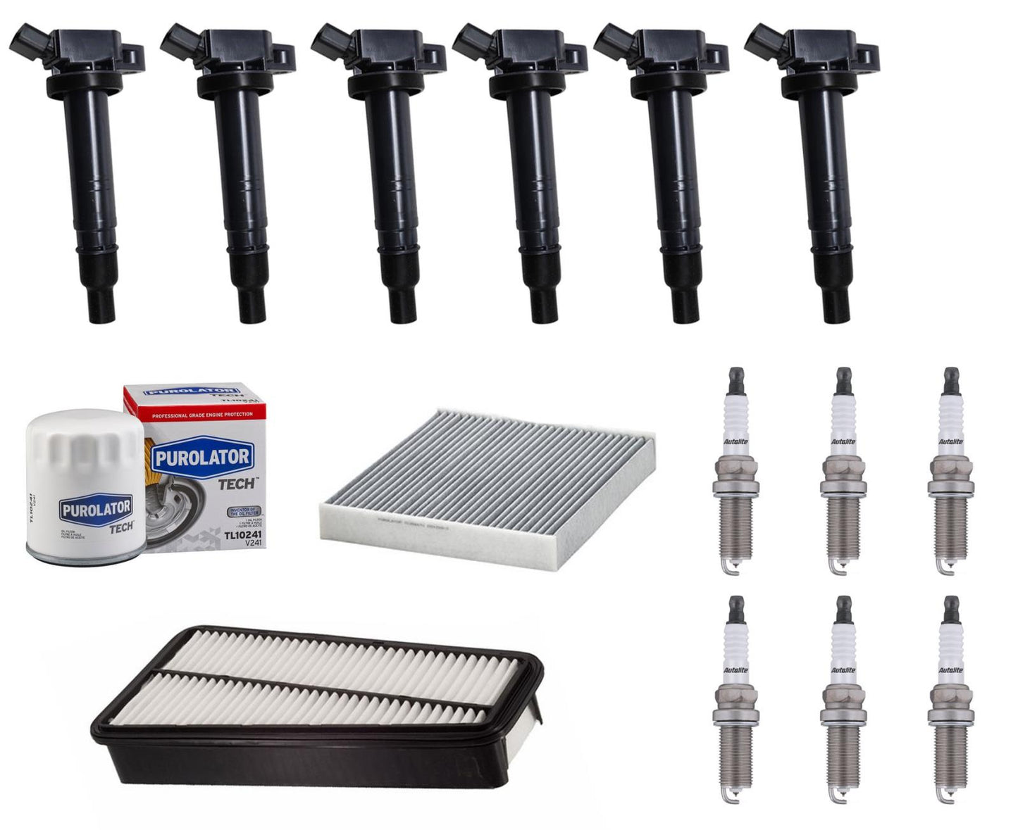 Bobinas de encendido directo, filtros de bujías, afinación para Toyota Tundra 4.0L 05-2009