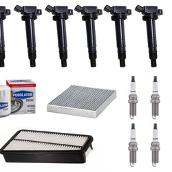 Bobinas de encendido directo, filtros de bujías, afinación para Toyota Tundra 4.0L 05-2009