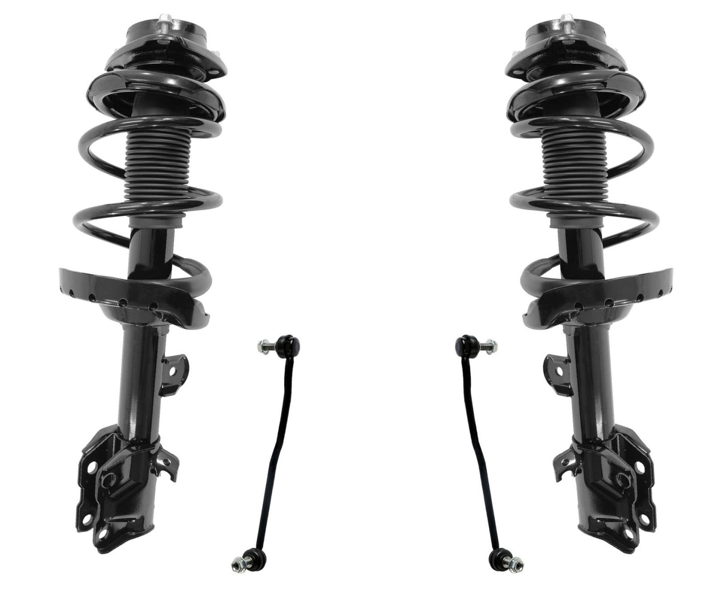 Front Complete Struts Assembly & Sway Bar Links Fits 2015-2017 Subaru Outback