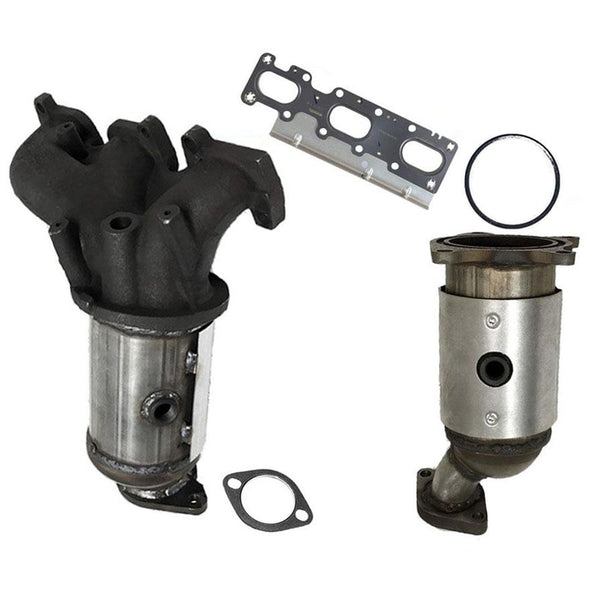 For Ford Explorer 3.5L 2011-2012 Non Turbo Front & Rear Catalytic Converter