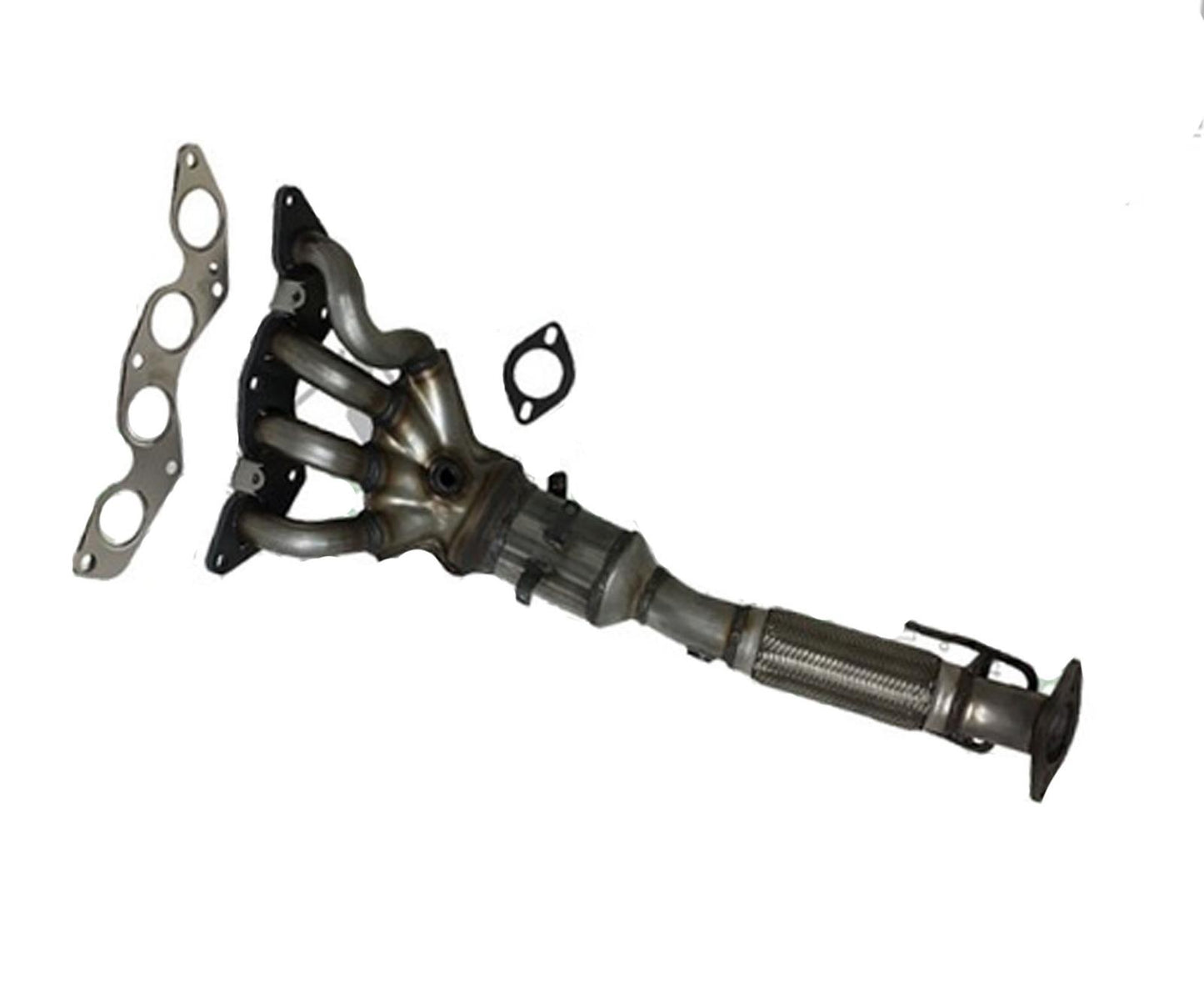 Se adapta a 12-14 Focus 2.0L PZEV Rr Manfold Flex Pipe con convertidor catalítico 19523