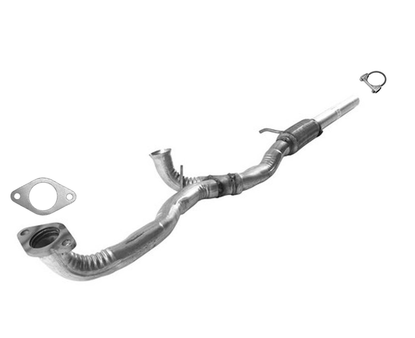 Front Y Pipe With Gaskets For 2013 2017 2019 Ford Taurus 3.5L Natural Aspirated