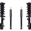 Front Left & Right Complete Spring Struts for Acura RDX 2013-2018 + Rear Shocks