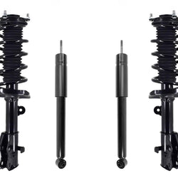 Front Left & Right Complete Spring Struts for Acura RDX 2013-2018 + Rear Shocks