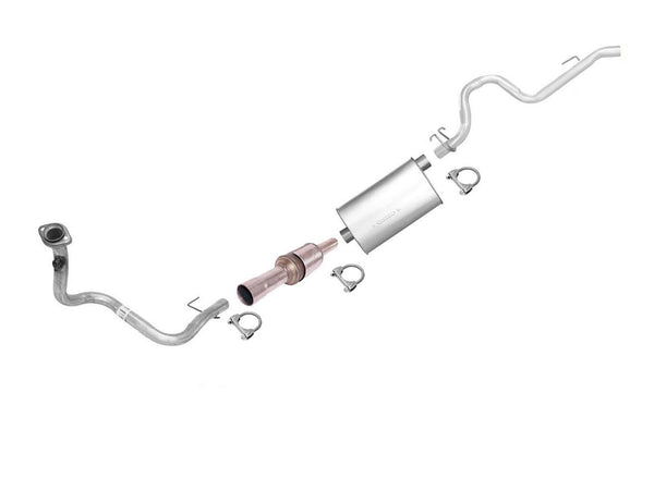 For 1993 1994 1995 for Jeep Wrangler 2.5 Muffler Exhaust Pipe System Converter