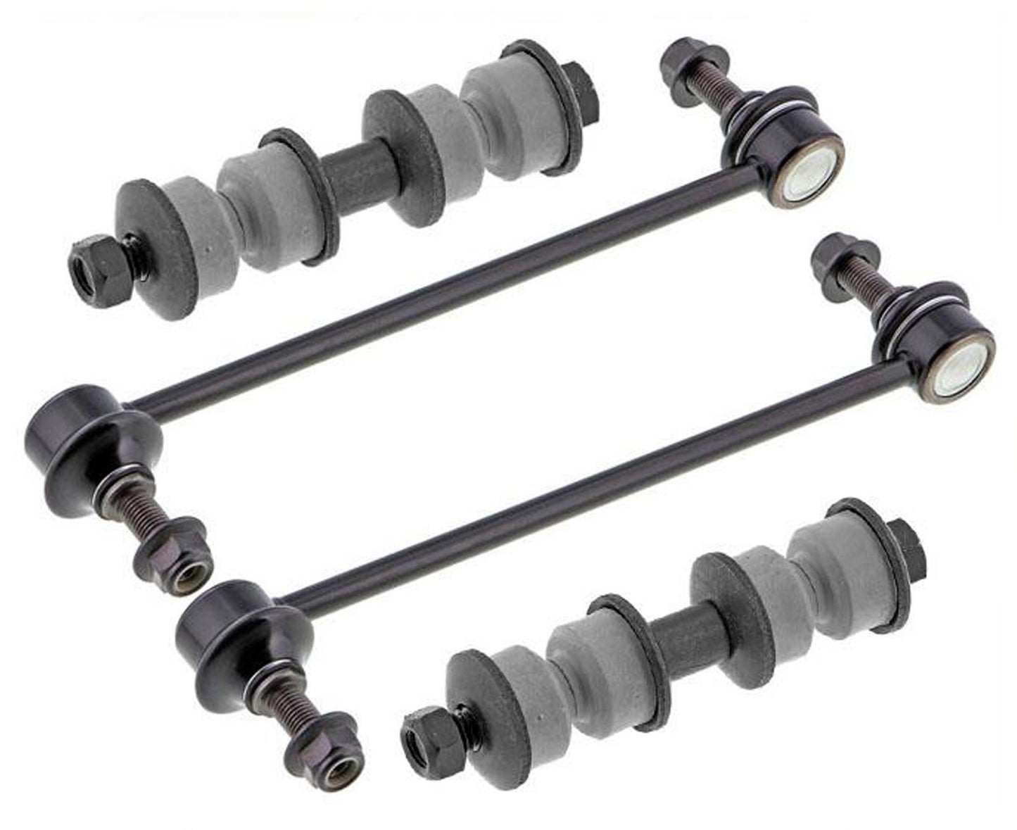 Enlaces estabilizadores de barra estabilizadora delantera y trasera 100% nuevos para Ford Focus 2000-2010