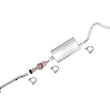Tubo delantero, sistema de escape y conversión trasera para Jeep Grand Cherokee 4.0L 1993 1995