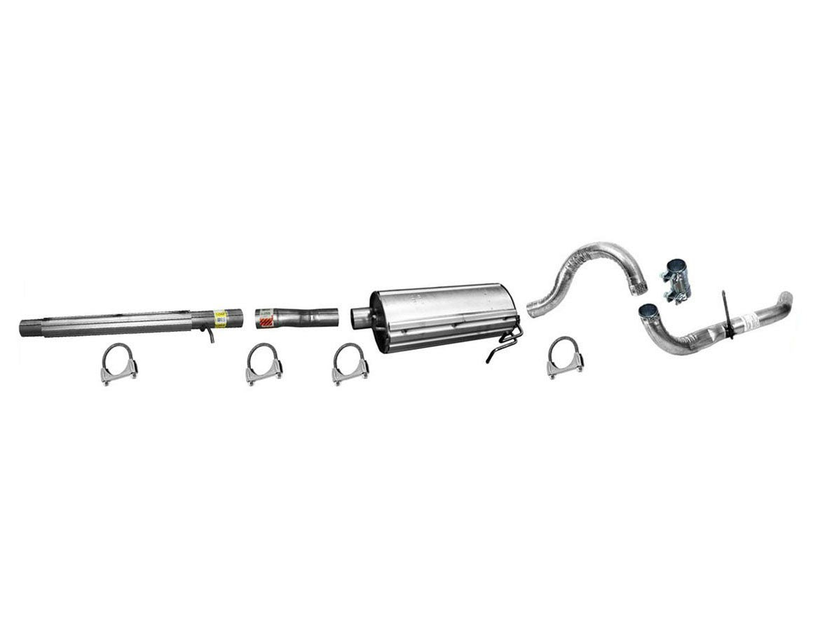 For 1999 2000 2003 Ford F-250 Super Duty Muffler Exhaust System 172" Wheel Base