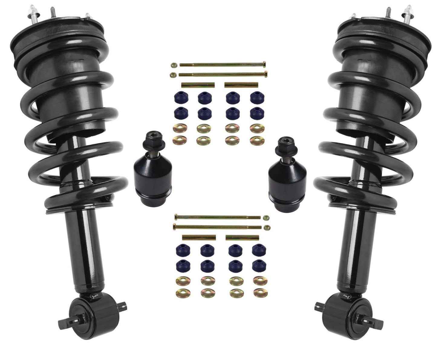 Front Struts Links Ball Joints Fits 2014-2016 GMC Sierra 1500 Rear Wheel Drive