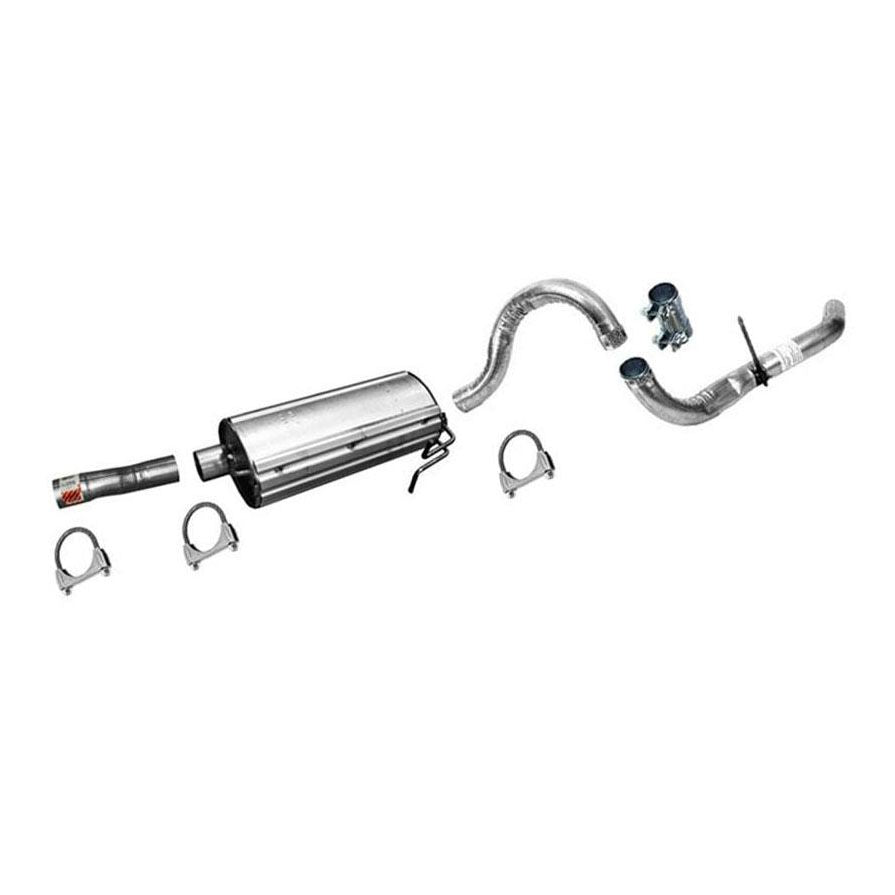 Para silenciador de tubo delantero y abrazaderas de tubo trasero para Ford F250 Super Duty de 1999 a 2003